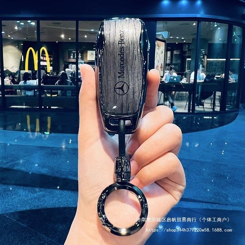 Mercedes-Benz E300L Key Case C260L Car A200L Shell GLC Class GLE350 Premium Feel GLA Men A180 Clip EQB