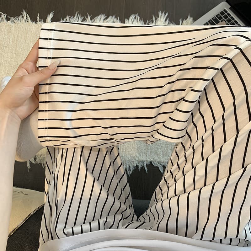 Cloud Cotton & Cotton-Like Sleep Pants for Women Summer Long Pants Thin Home Pants Cute Casual Loose Lounging Wide-Leg Homewear