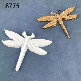 Relief Dragonfly Pendant Silicone Mold Wall Decoration Living Room Ornament Semi-3D Mechanical Dragonfly Resin Mold