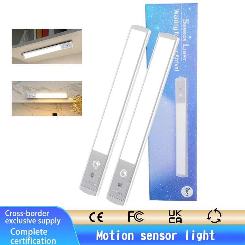 Cross-border LED motion sensor light, magnetic cabinet light, night light, desk lamp, ambiance light, night illumination lamp