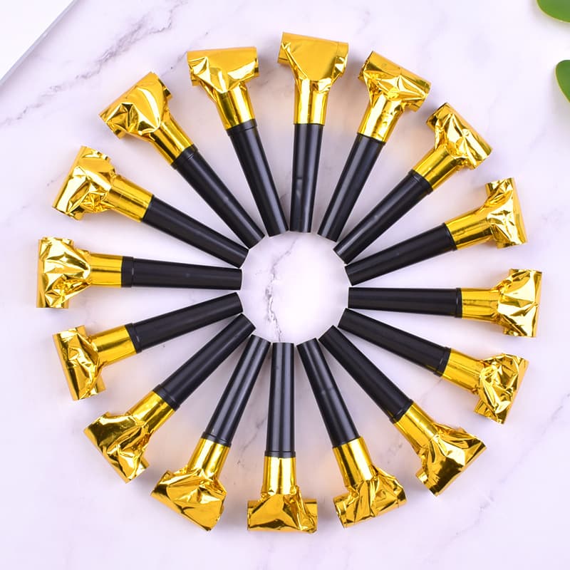Wholesale Children's Birthday Party Supplies: Blowouts, Whistles, Festive Atmosphere Cheer Props, Long Nose Blowouts for Cross-border