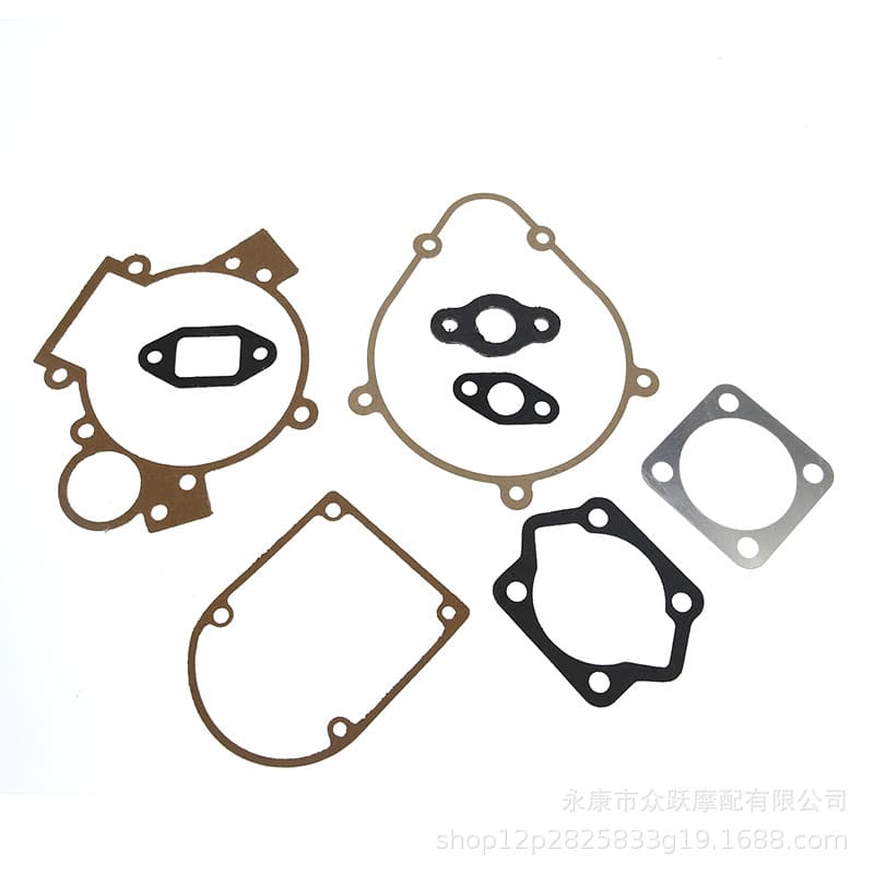 Mini Bike Parts 60CC 80CC Two-Stroke Gasket Cylinder Gasket Carburetor Gasket Full Set Paper Gasket