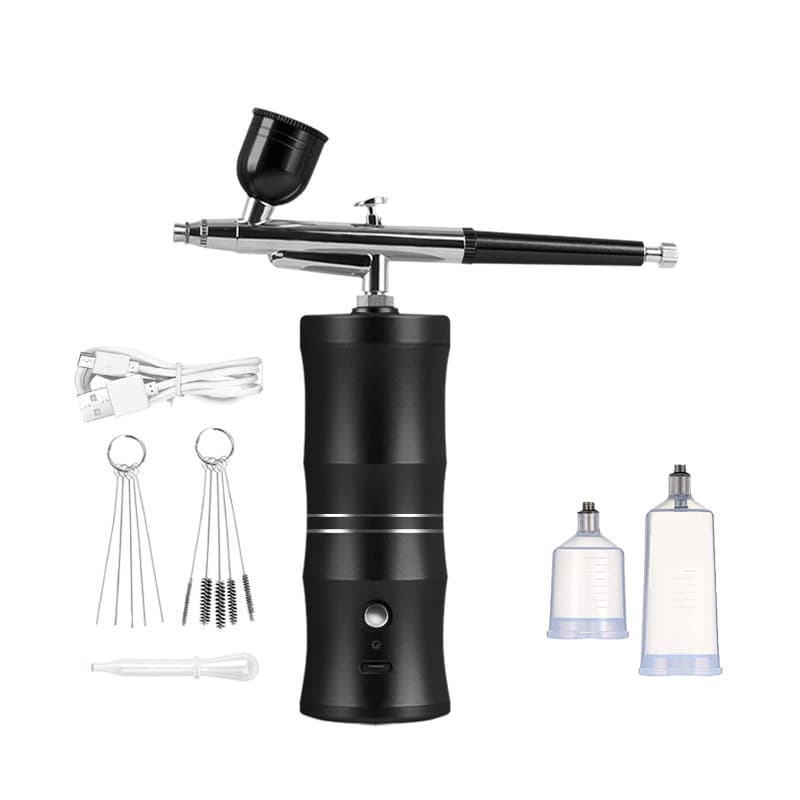 Cross-border Supply Airbrush Pen Wireless Charging Spray Paint Acrylic Paint Airbrush Coloring Beauty Spray Paint Pen Model