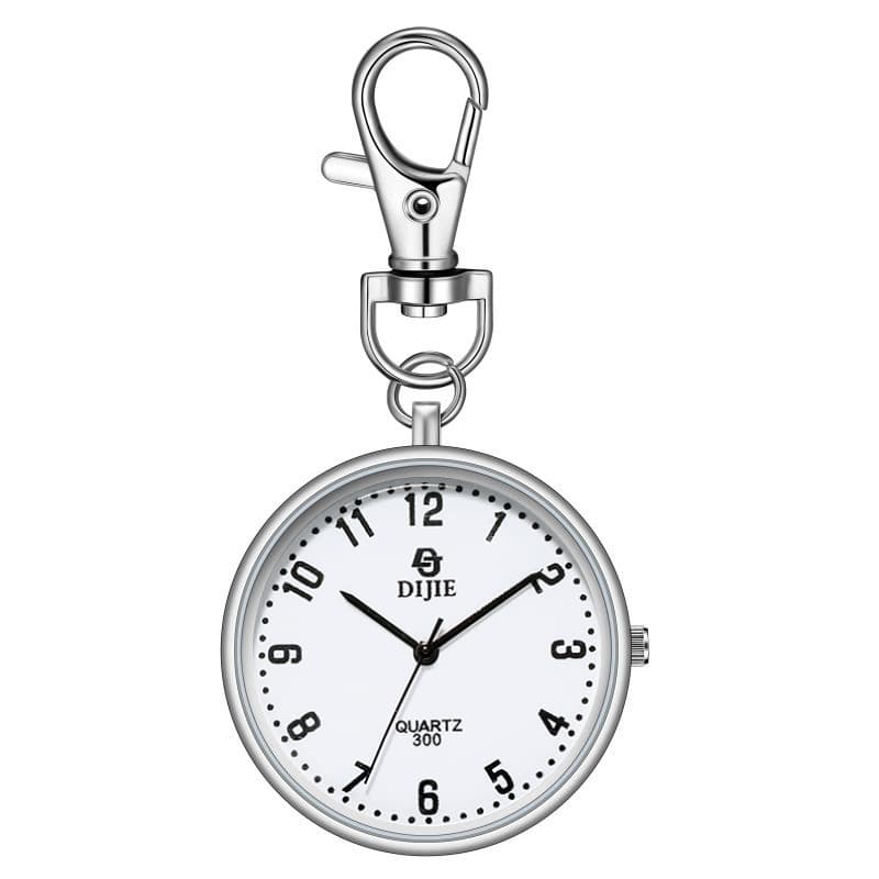 Student Exam Watch for Women, Large Pointer Men's Civil Service Mini High School Entrance Exam Keychain Pocket Watch