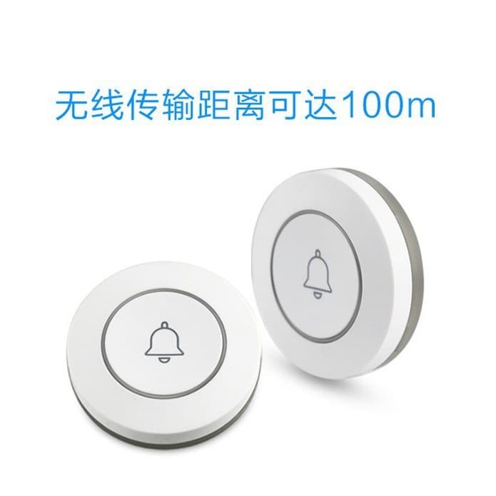 433 Single-Button SOS Wireless Emergency Button, Medical Alarm Caller RF Single-Button Wireless Remote Control