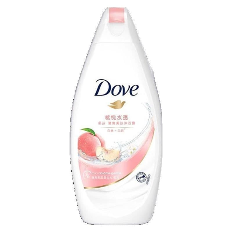 Dove Body Wash 300g Bouncy Hydrating Moisturizing Refreshing Skin Care Long-Lasting Fragrance Bottle Portable for Students