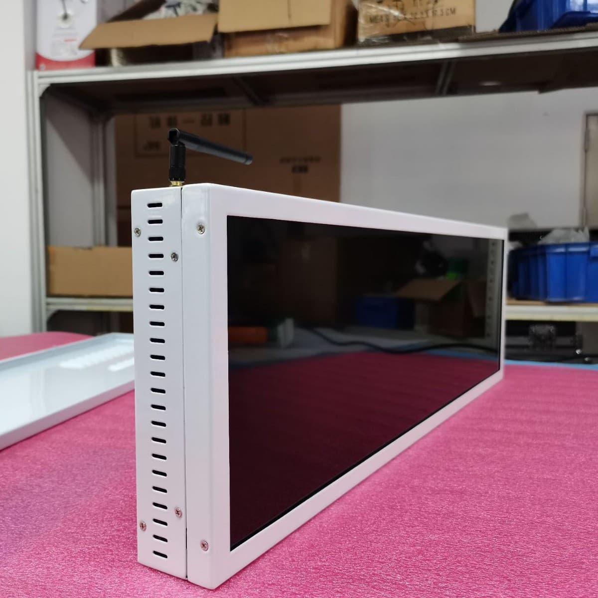 Custom Dual-Side Corridor Screen, Dual-Side Strip Screen for Smart Medical Wards, Multi-Size Customization