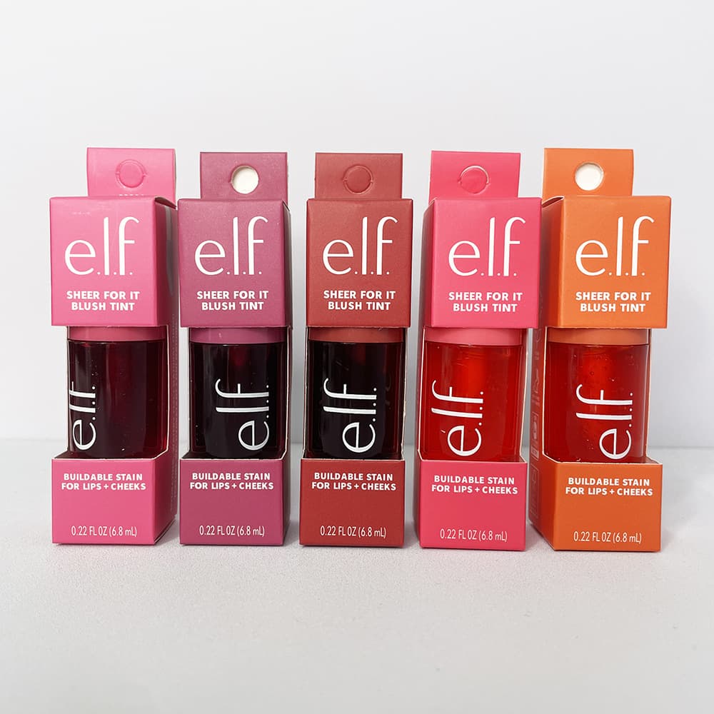 elf Cross-border New Product Sheer For It Blush Tint Lip and Cheek Liquid Blush Lip Gloss 6.8ml