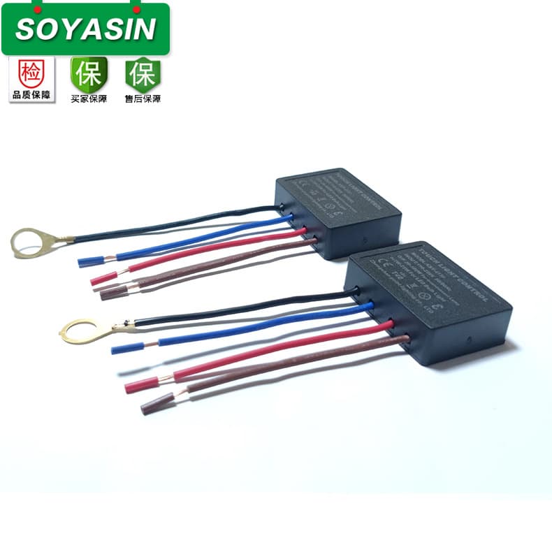 LED Desk Lamp Switch Light Touch Sensor Switch Touch Controller Four-Stage Dimming Touch Switch