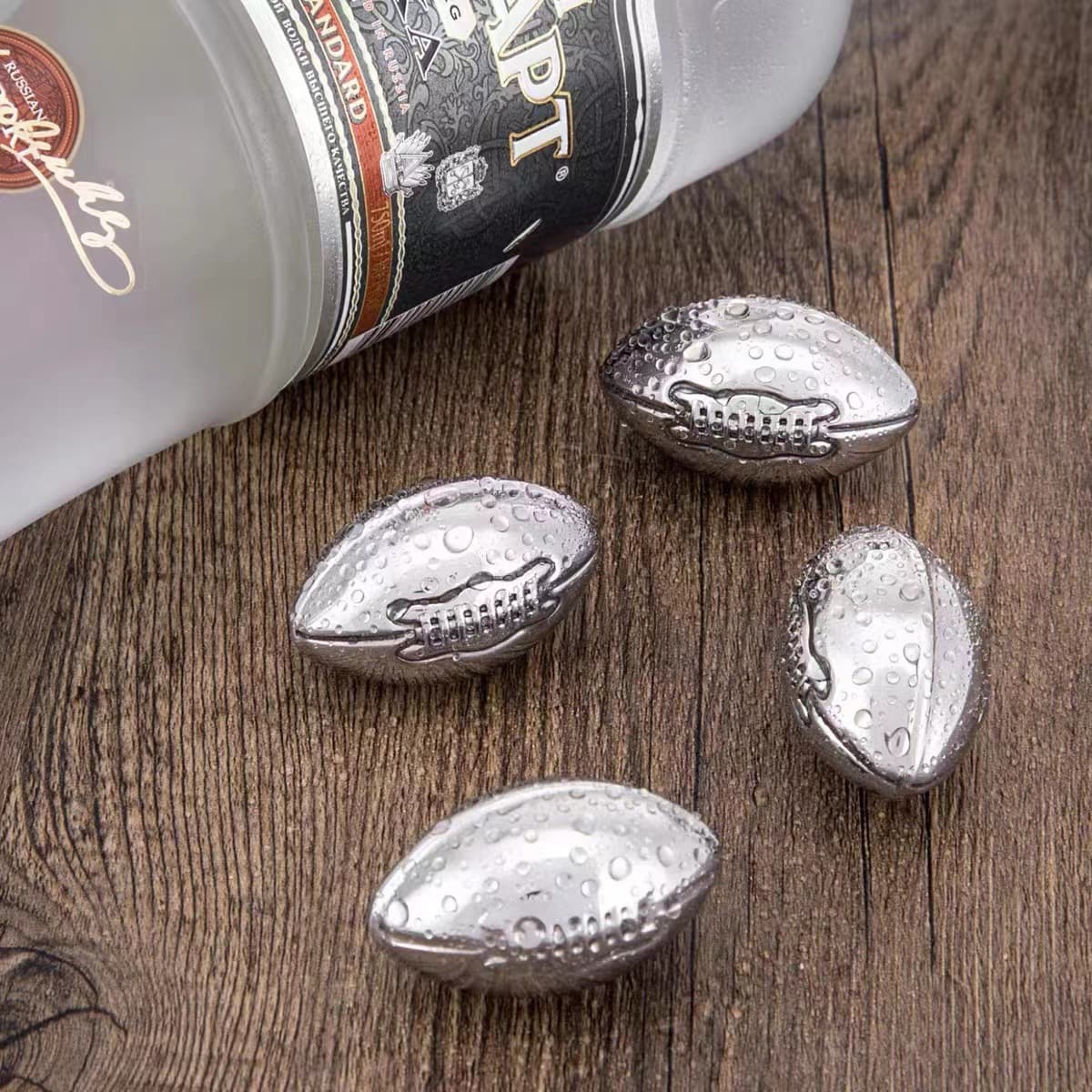 Olive 304 Stainless Steel Ice Cubes Red Wine Ice Pebbles Whiskey Ice Pebbles Wine Stones Whiskey Red Wine Chilling Stones