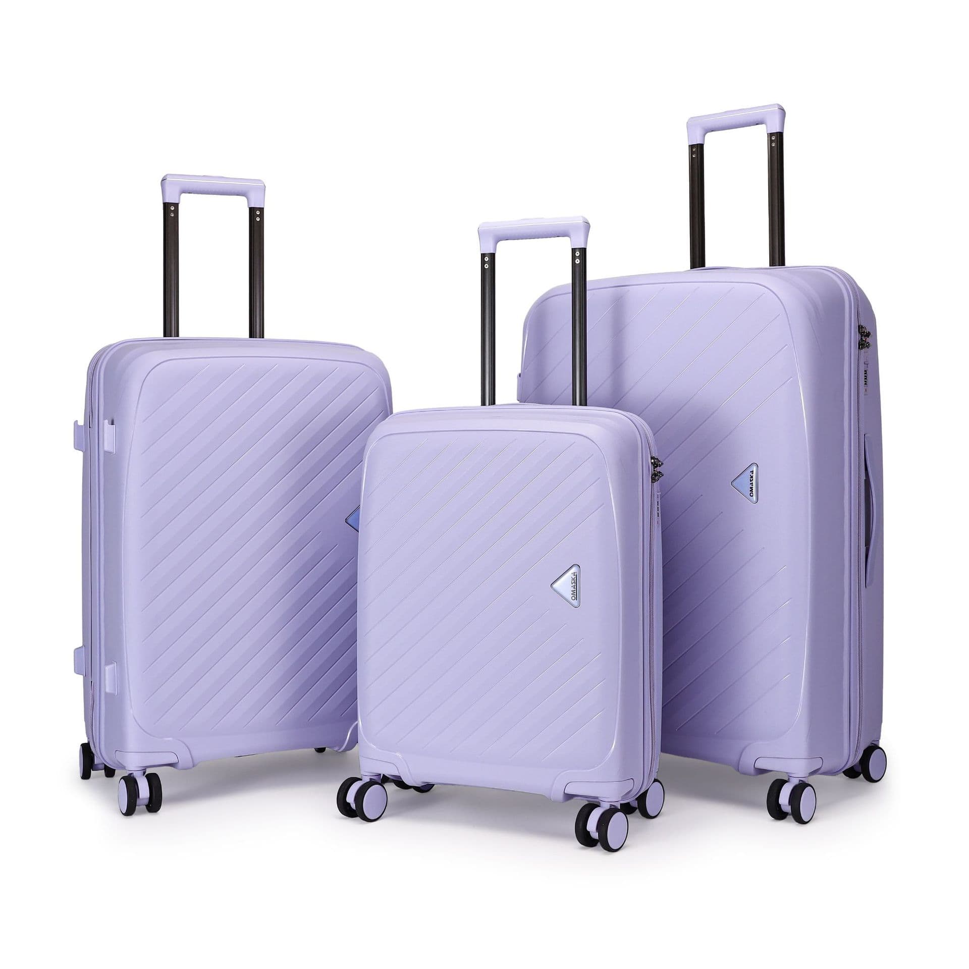 Factory customized wholesale PP trolley case silent universal wheel travel suitcase business trip high-end suitcase