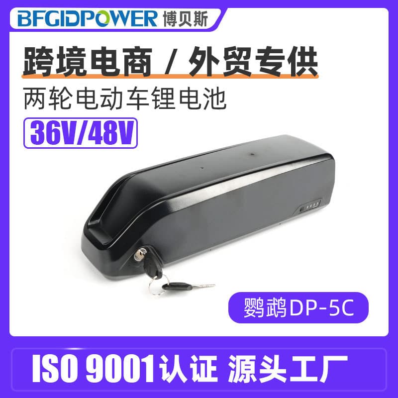 Export Parrot DP-5 Lithium Battery 36V 48V Mountain Bike Two-Wheel Electric Vehicle Lithium Battery Pack