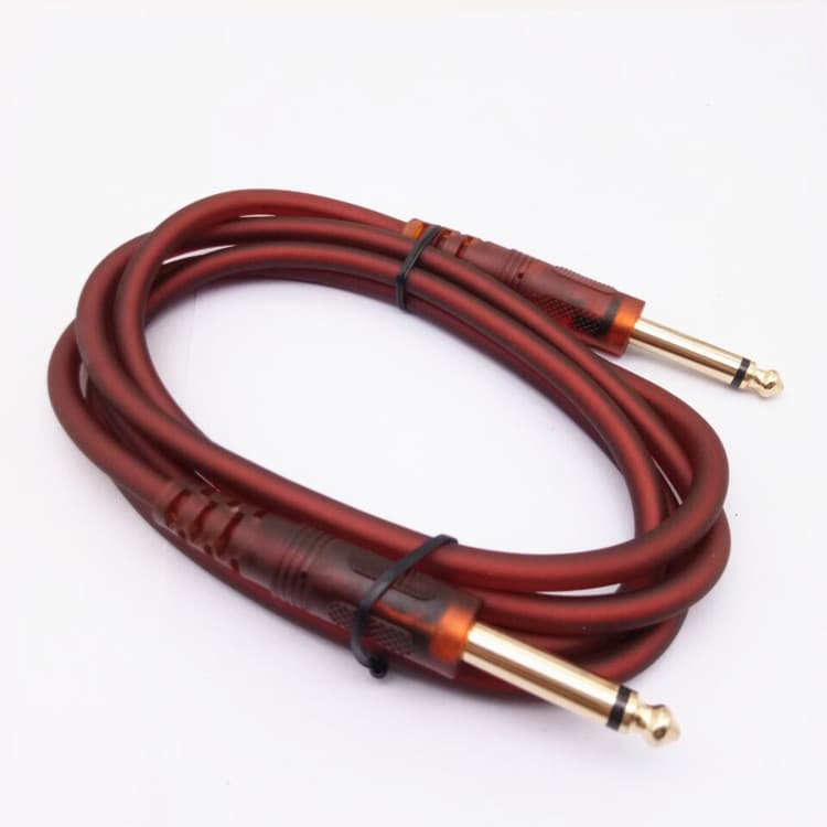 Guitar Microphone Cable 6.35 to 6.35 Mixer Connection Cable Microphone Cable 6.5 to 6.5 Microphone Cable