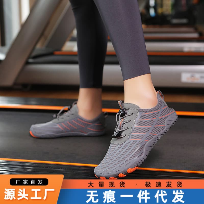 Cross-border New Hiking Shoes Indoor Gym Shoes Unisex Jump Rope Shoes Soft-Sole Yoga Water Sports Couples Shoes Outdoor Swimming