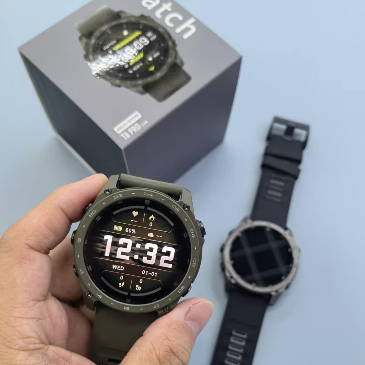 New T8PRO Smart Watch Sports GPS Waterproof 51MM Bluetooth Call Sports Factory Direct Sales Cross-Border