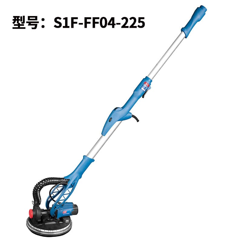 Dongcheng Handheld Wall Sander Dust-Free Self-Priming Long Rod Sandpaper Machine Putty Wall Polishing Tool