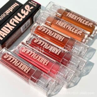 Huda Beauty New Lip Gloss Lip Glaze Lip Gloss 3.9ml Mirror High Gloss Moisturizing Foxy