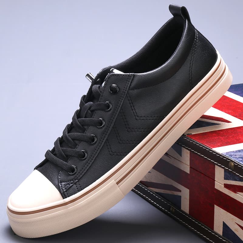 23848 Autumn New Men's Shoes Korean Trendy Casual Sneakers Slip-on Board Shoes Fashion Versatile Low-top Flat Shoes