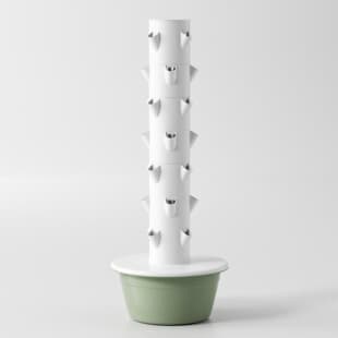 Hydroponic Tower Smart Vegetable Growing System, Soilless Cultivation, Column Aeroponic Pipe Home Farm, Family Fun