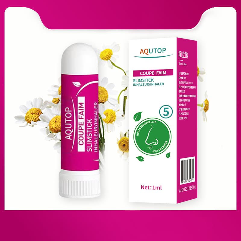Baixiaosheng Smell to Satiety Essential Oil Nasal Inhaler with Plant Ingredients Awakening Stick Wholesale