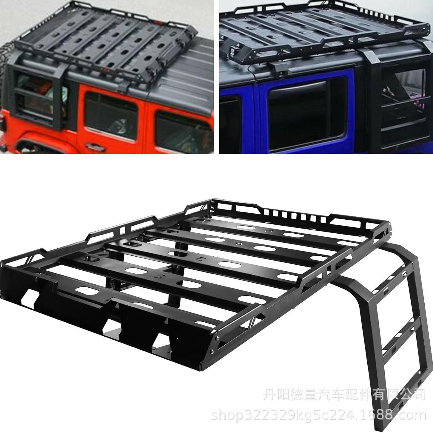 Cross-Border Roof Luggage Rack Suitable for 18-26 Jeep Wrangler Everest Luggage Frame JL Platform Off-Road Vehicle Modification
