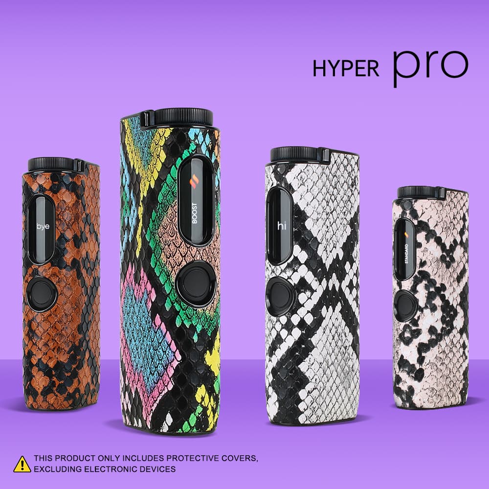 In Stock glo HYPER pro Leather Wrapped Protective Case for GLO HYPER Heat-Not-Burn Device Protective Shell