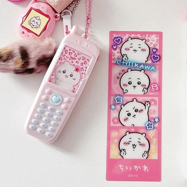 Chiikawa Life Four-Panel Bookmark Cute Usagi Hachiware Chiikawa PVC Clear Card Photo Prop