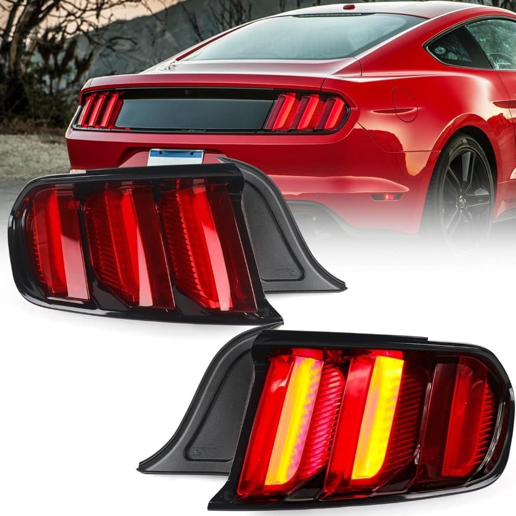 Compatible with 2015-2017 Mustang LED Rear Brake Light US Spec GR3B13B505A