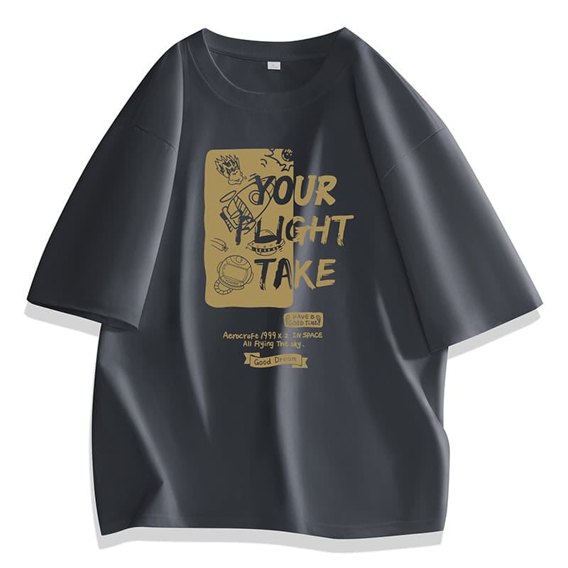 Cool Short Sleeve T-Shirt for Middle and High School Boys Ages 12-15, Summer 13 Pure Cotton Top, Youth Men's Half Sleeve Shirt