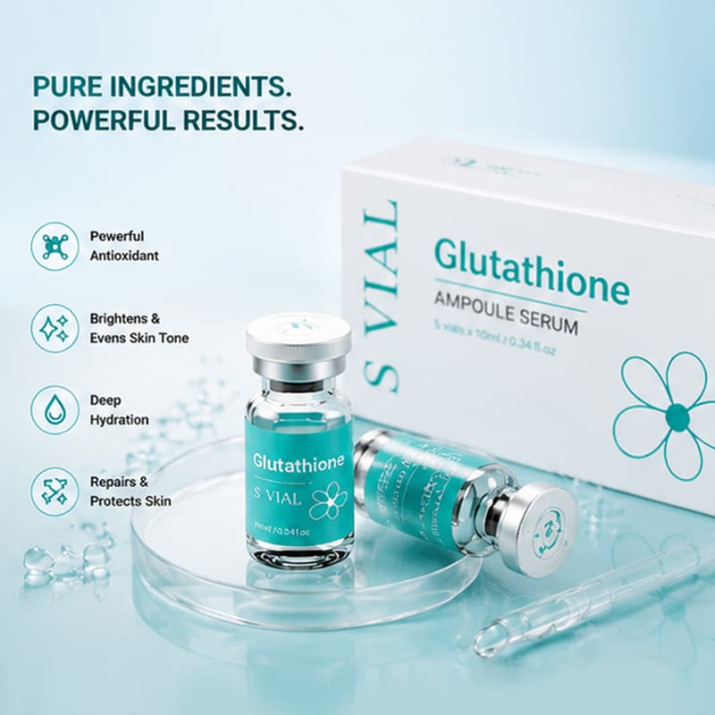 Cross-border Glutathione Micro-needle Ampoule Serum, Single-use Serum