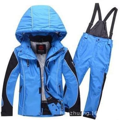 Ski Suit Set Men Outdoor Waterproof Windproof Warm Breathable Ski Jacket and Pants Set for Men