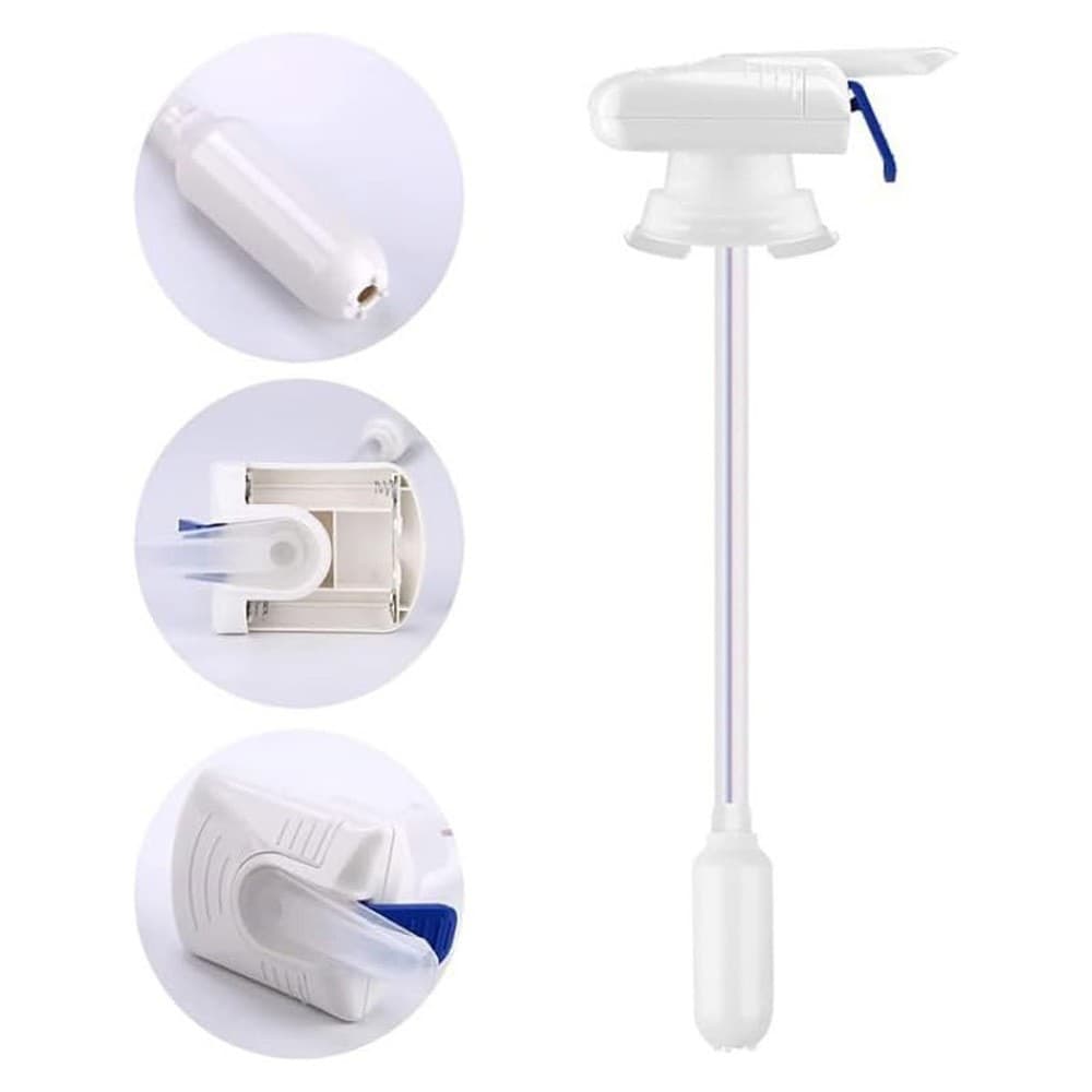 Automatic Drink Dispenser Straw Pump Press MagicTap Spill-Proof Water Dispenser Portable