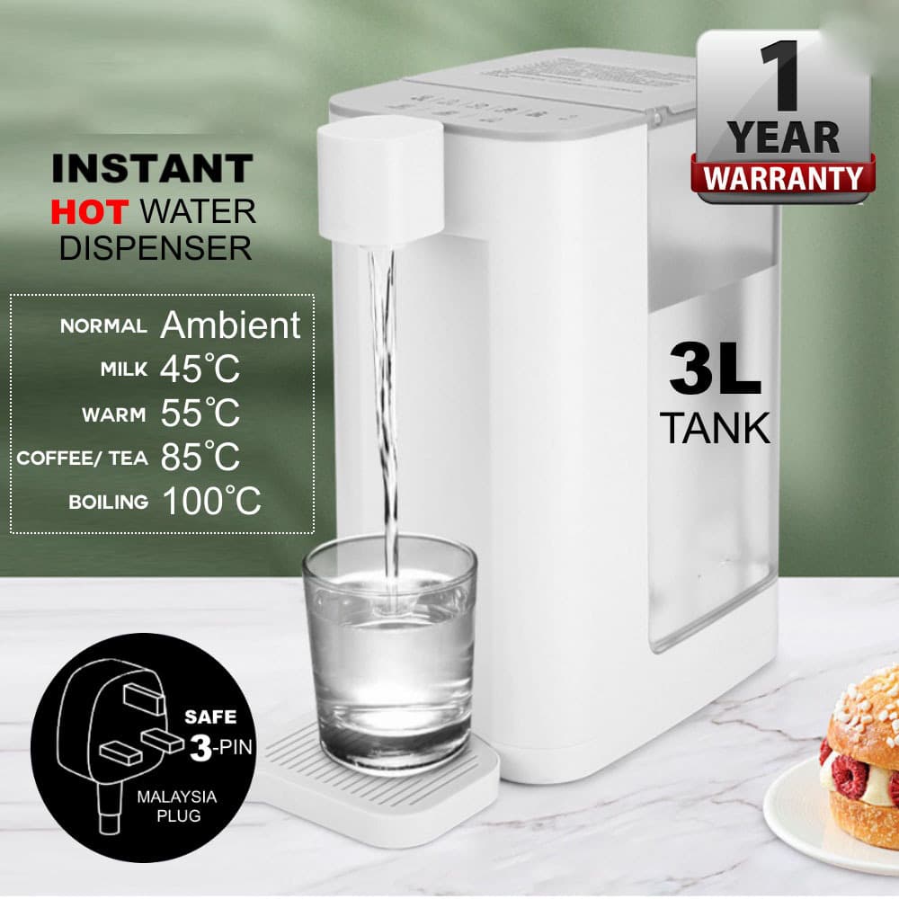 Household small desktop instant hot water dispenser, cross-border 3-second fast heating, smart direct-drinking water purifier