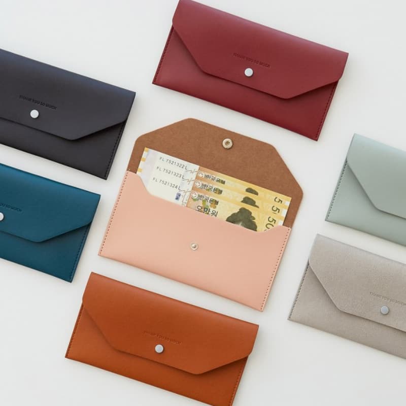 Ladies Wallet Floral Embossed Leather Clutch Bag Multi-card Holder Zipper Coin Purse Fashionable Accessory
