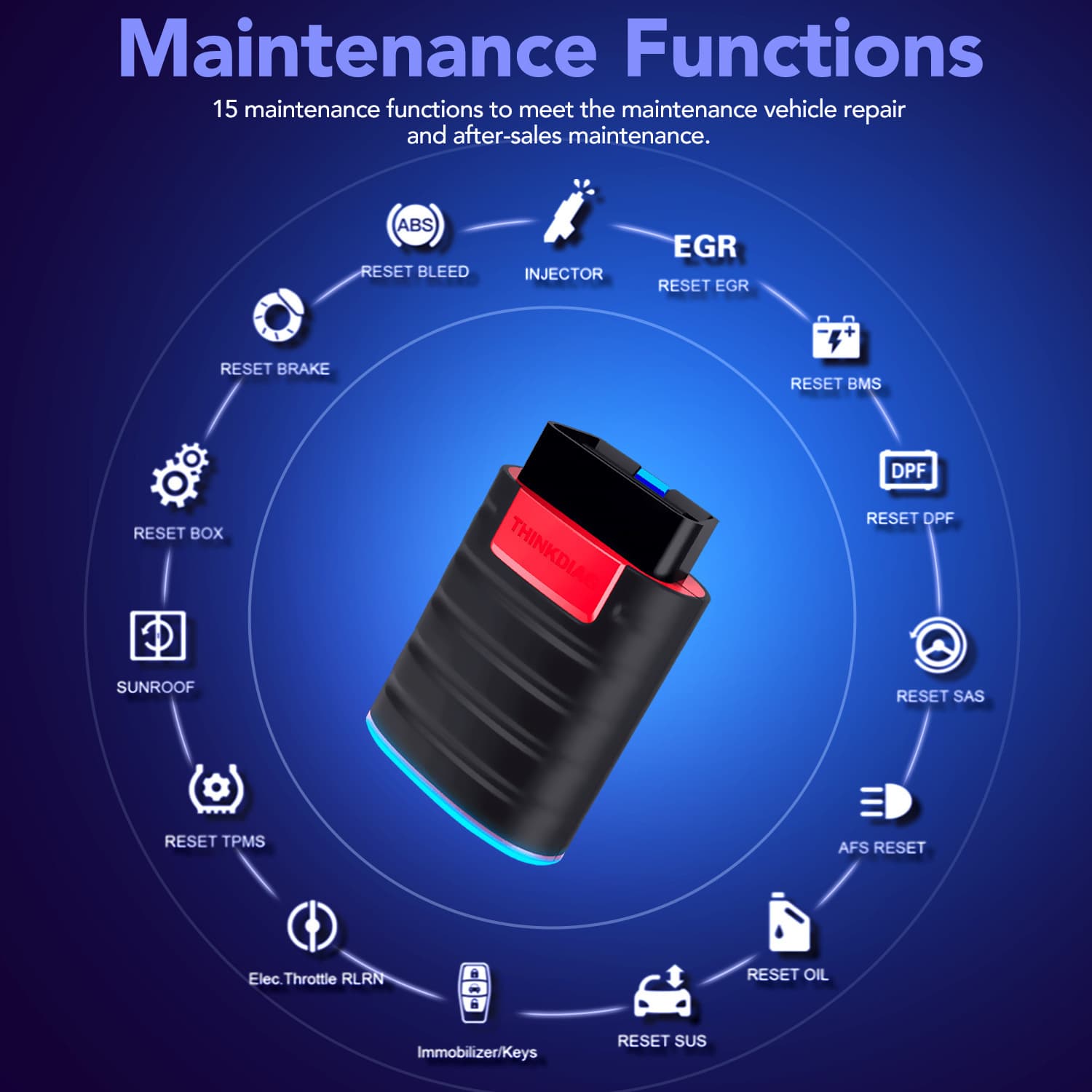 ThinkDiag OBD2 Car Diagnostic Tool Overseas Multilingual Version with One Year Free Software Wholesale