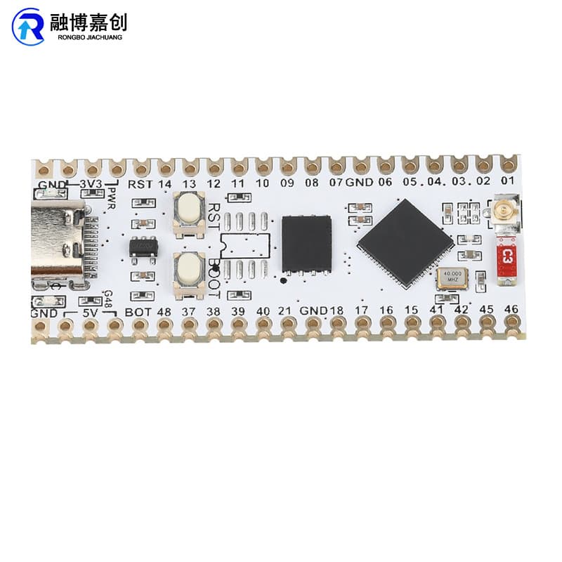ESP32-S3 NANO WiFi Bluetooth Development Board with Onboard Ceramic Antenna N16R8 Module Type-C Interface