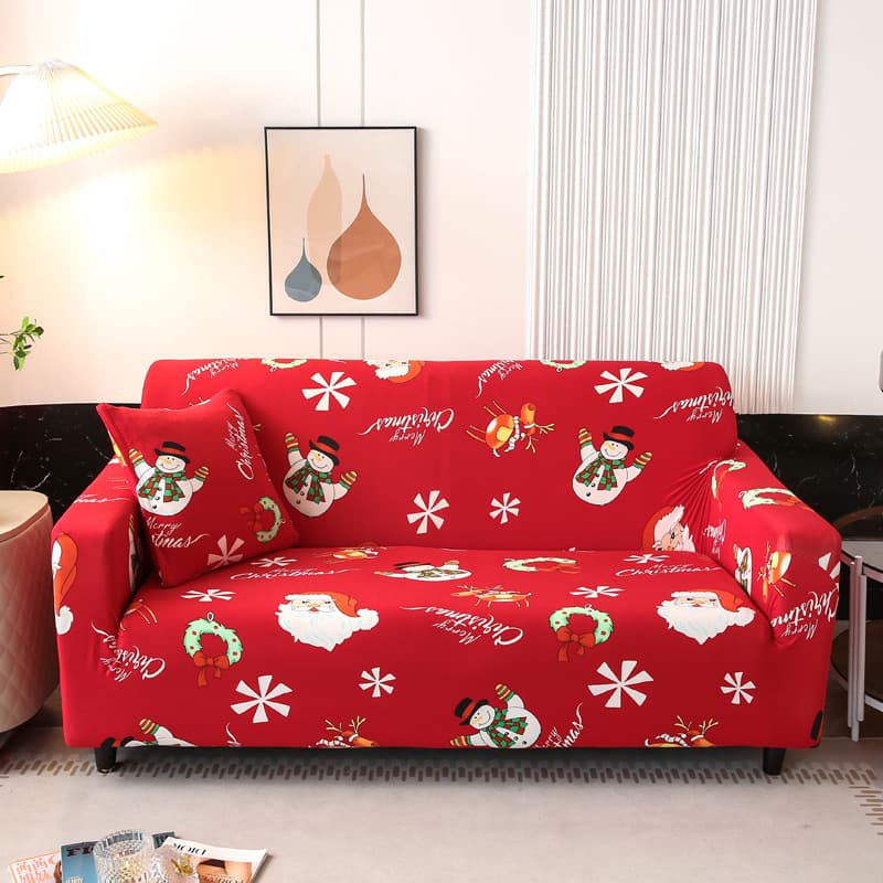 Factory Wholesale Modern Simple Universal Elastic Tight-Fit Full-Cover Sofa Cover Sofa Slipcover Christmas Sofa Cushion Cover Full Wrap