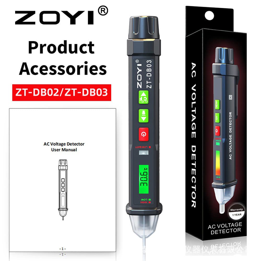 ZOYI ZT-DB03 Voltage Tester Pen Non-Contact Smart Electric Pen for Household Electrical Testing