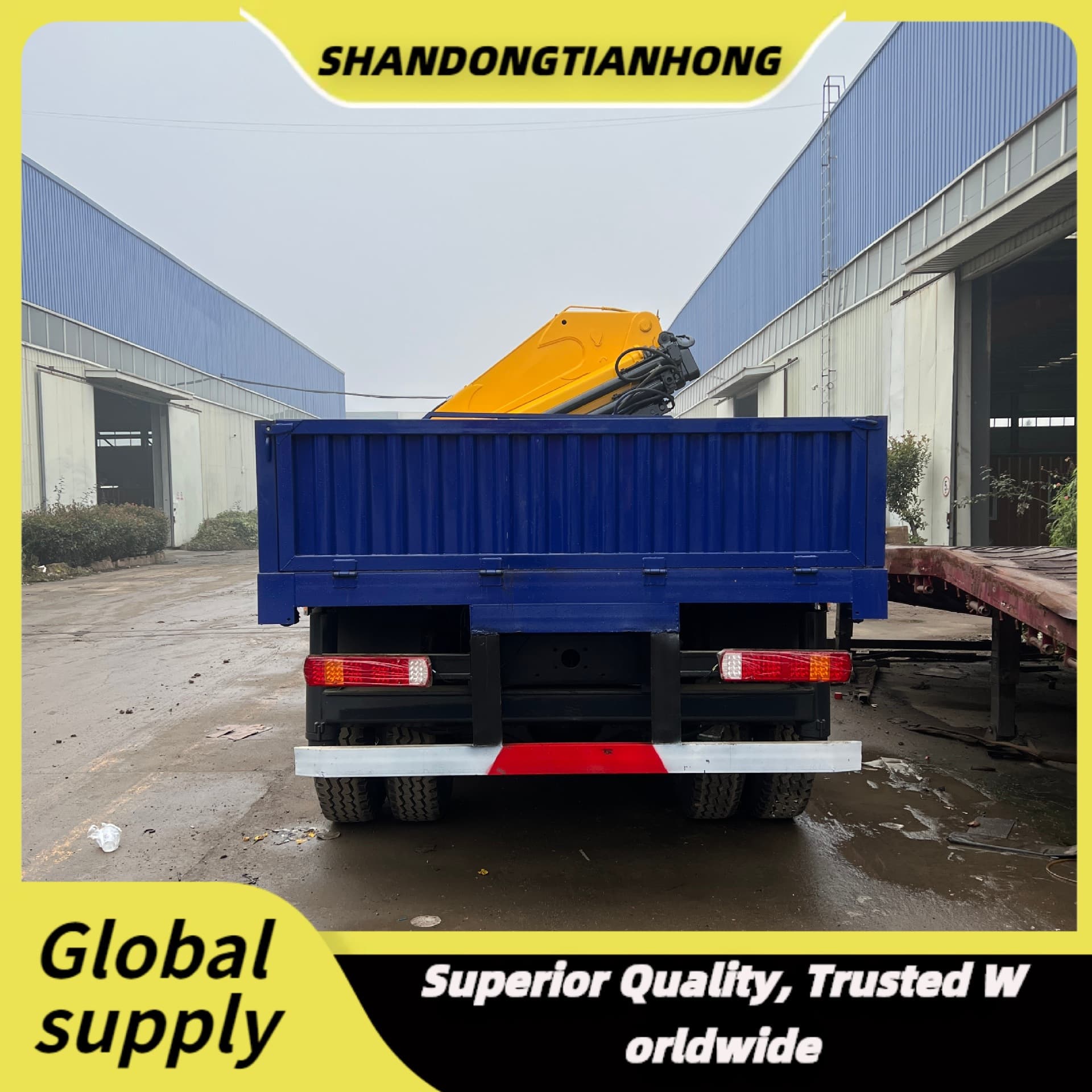 Factory Export Foreign Trade Heavy-duty Truck HOWO Howo Shaanqi Heavy Truck 6x4/8x4 Tractor Dump Truck Rear-tip 10-Wheel 12-Wheel