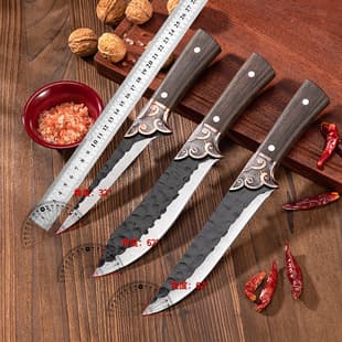 Boning Knife, Home Butcher Knife, Professional Slaughter Knife, Meat Slicer, Pork Knife, Skinning Knife, Meat Cutting Knife Wholesale