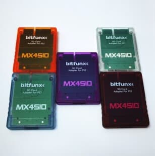 PS2 MX4SIO SIO2SD TF Card Reader Adapter 1.966 Boot Card Compatible with 3,5,7,9 Series Consoles