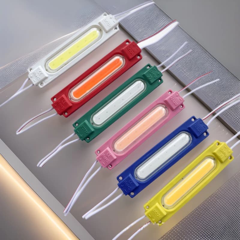 Factory Direct High Brightness COB Module LED Module 12V 2W Waterproof IP67 Advertising Light Box Illuminated Signage