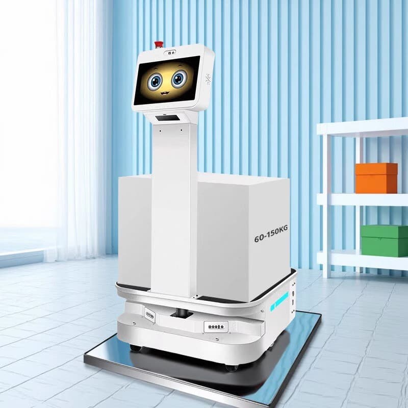 Aixin Industrial AGV Mobile Robot with LiDAR Navigation for Intelligent Handling, Factory Logistics, Warehousing and Transportation