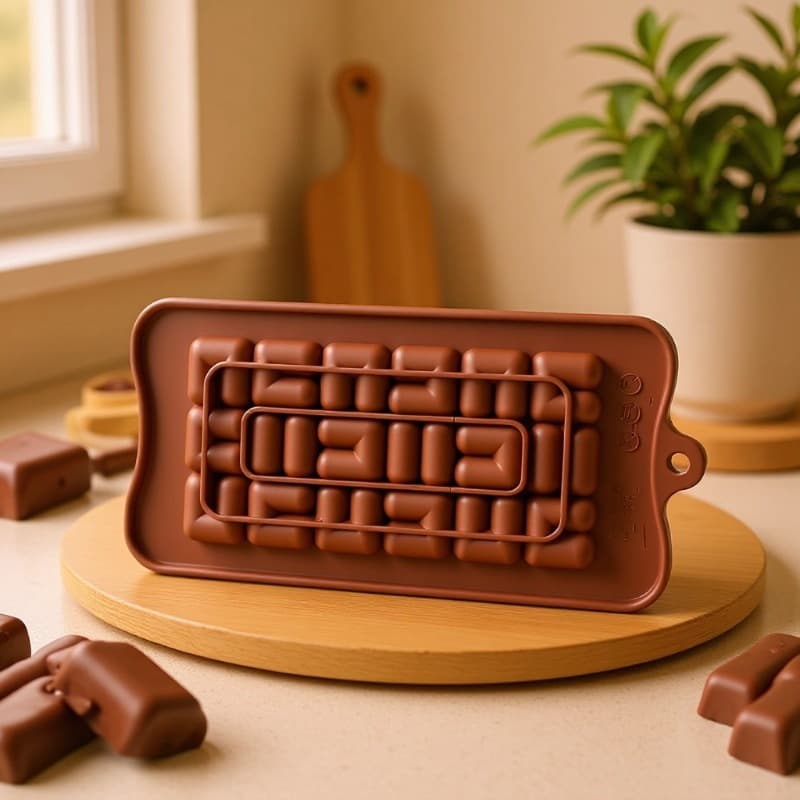Creative Symbol Chocolate Silicone Mold Household Kitchen Chocolate Ice Cube Waffle Baking Tool Wholesale