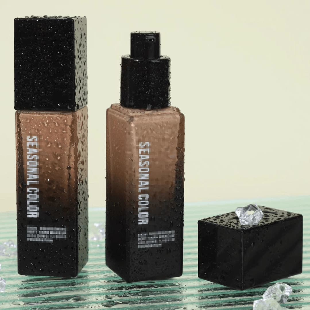 Long-Lasting Liquid Foundation, Transfer-Resistant, Non-Fading, Soft and Moisturizing, Essential for Seasonal Transitions, Skin-Softening and Nourishing