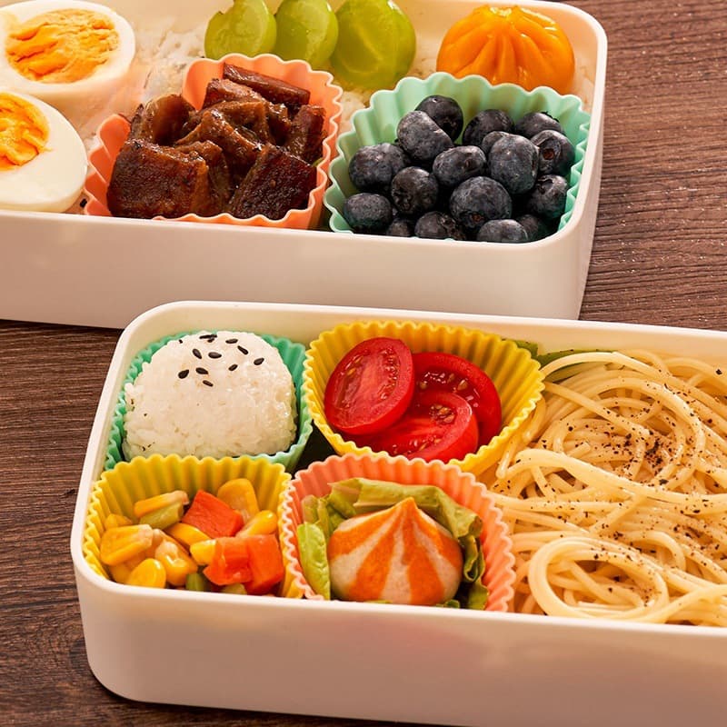 Silicone Rice Cake Muffin Cup Steamed Cake White Jelly Bowl Cake Home Baby Food Small Cake Baking Mold