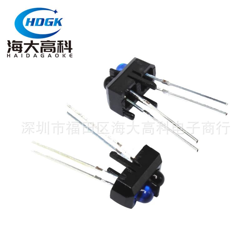 Diffuse Reflective Photoelectric Switch TCRT5000 5V Smart Car Sensor Black and White Line Tracking Sensor