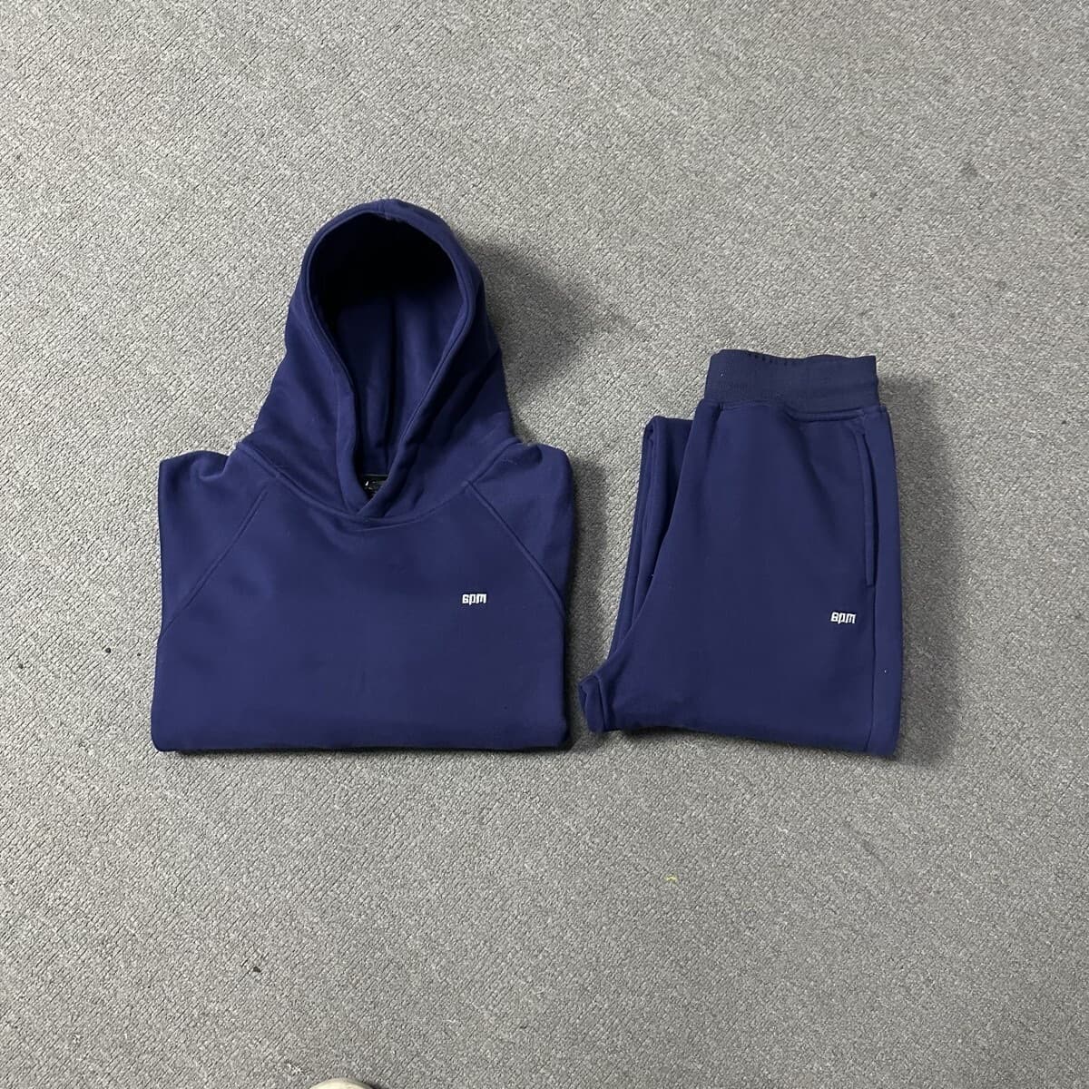 Winter New Hoodie 6PM Chest Logo Embroidered Letter Hoodie European and American Unisex Couple Long Pants Set