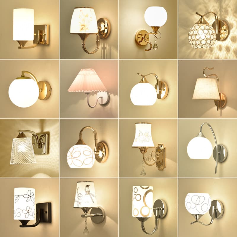 LED Bedroom Bedside Wall Light, Modern Minimalist Hotel Project Background Wall Light for Living Room, Corridor, Staircase