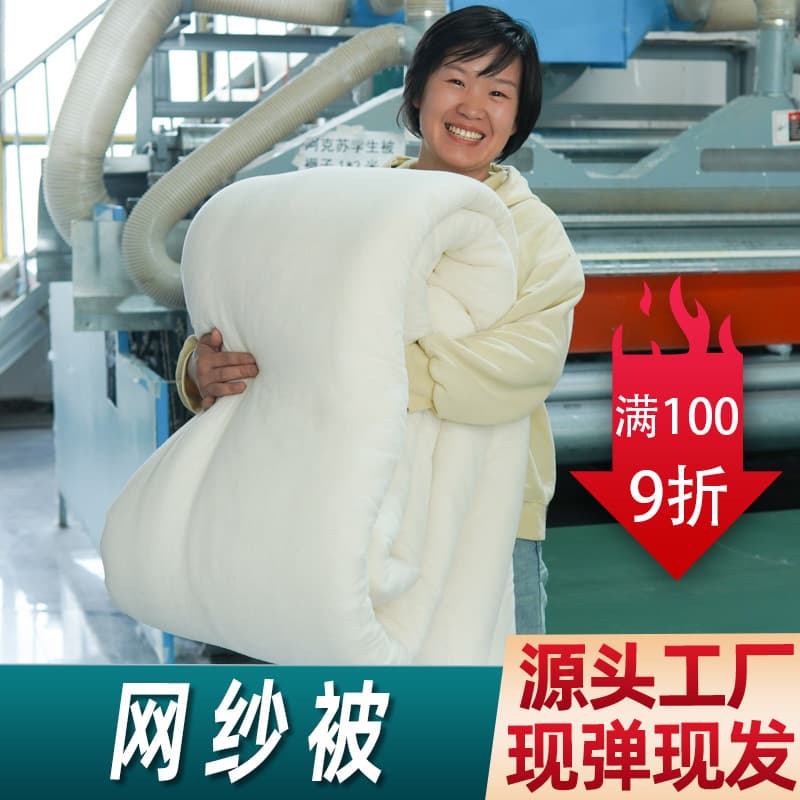 2-14 Jin Freshly Ginned and Shipped Xinjiang Cotton Quilt, Quilt Core, Children's Quilt, Spring/Autumn Quilt, Summer Cool Quilt, Student Dormitory Mattress